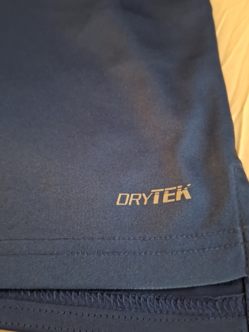 Tek Gear Men's Blue Striped Golf Polo Shirt - Picture 3 of 7